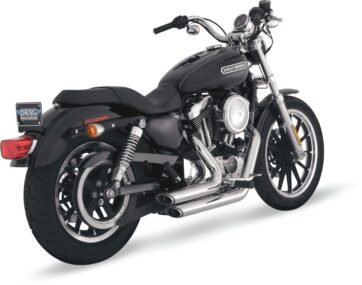 V&H SHORTSHOTS STAGGERED Krom Till Sportster (883,1200) 04-13