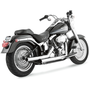 V&H STRAIGHTSHOTS Krom, Till Softail 86-11