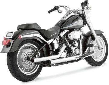 V&H STRAIGHTSHOTS Krom, Till Softail 86-11