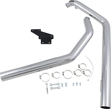 V&H STRAIGHTSHOTS Krom, Till Softail 86-11 - Bild 2