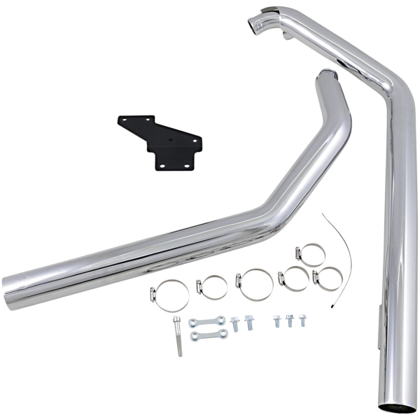 V&H STRAIGHTSHOTS Krom, Till Softail 86-11 - Bild 2