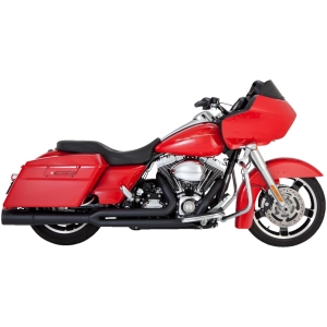 V&H PROPIPE .Svart.Till Harley Touring 09-16