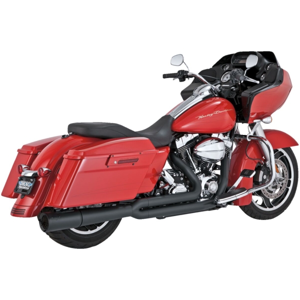 V&H PROPIPE .Svart.Till Harley Touring 09-16 - Bild 2