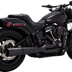 V&H PROPIPE Svart Softail 2018+