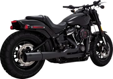 V&H PROPIPE Svart Softail 2018+