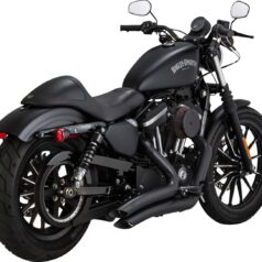 V&H Big Radius. Svart .PCX.Till sportster (883,1200) 14-22