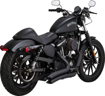 V&H Big Radius. Svart .PCX.Till sportster (883,1200) 14-22