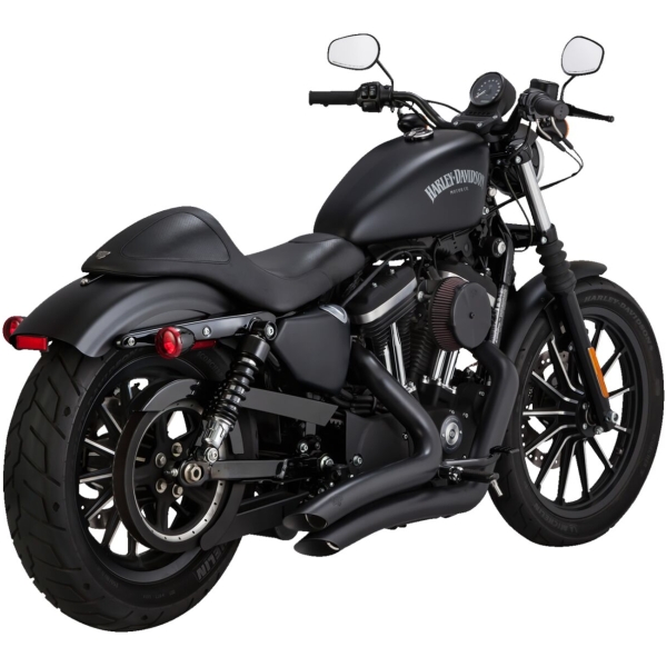 V&H Big Radius. Svart .PCX.Till sportster (883,1200) 14-22