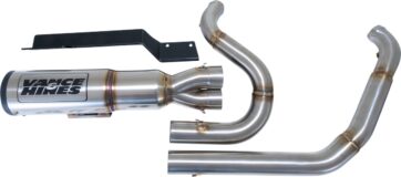 V&H 2-1 HI OUTPUT Borstat stål Till Harley Touring 2017+ - Bild 5
