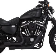 V&H Mini Grenades Svart Till Sportster (883,1200) 14-22