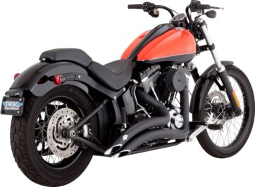 BIG RADIUS Mattsvart ,Till 86-09 SOFTAIL