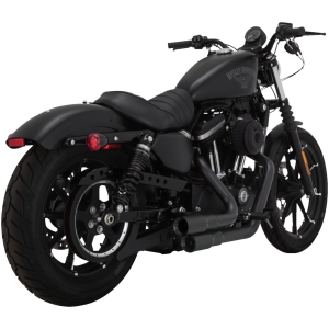 V&H MINI GRENADES Mattsvart Till Sportster(883,1200) 04-13