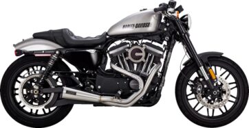 V&H BRUSHED STAINLESS 2-1 UPSWEEP 04-13 XL(sportster) - Bild 2