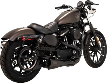 V&H 2 -1 UPSWEEP PCX Svart till Sportster (883,1200) 14-22 - Bild 2