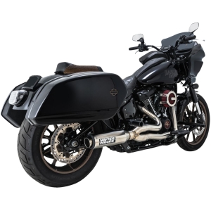 V&H SUPERSPORT 2-1 BRUSHED Till Softail 2018+