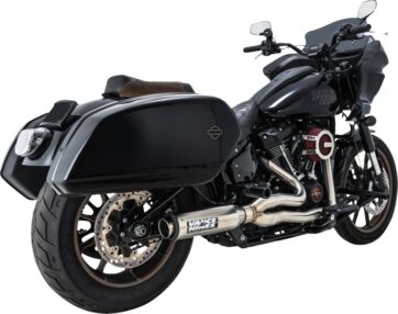 V&H SUPERSPORT 2-1 BRUSHED Till Softail 2018+