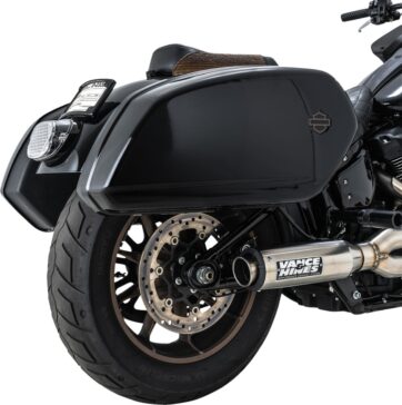 V&H SUPERSPORT 2-1 BRUSHED Till Softail 2018+ - Bild 2