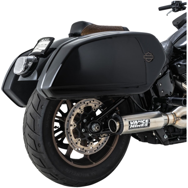 V&H SUPERSPORT 2-1 BRUSHED Till Softail 2018+ - Bild 2
