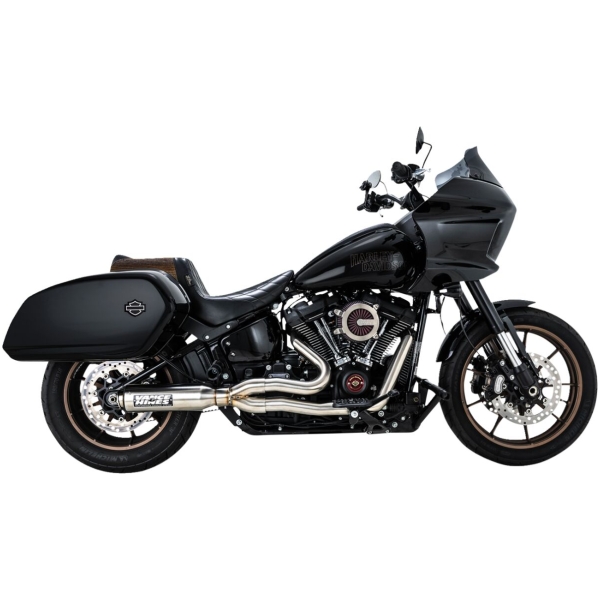 V&H SUPERSPORT 2-1 BRUSHED Till Softail 2018+ - Bild 3