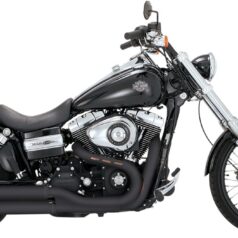 MUFFLER TWIN SLASH 3" BLACK