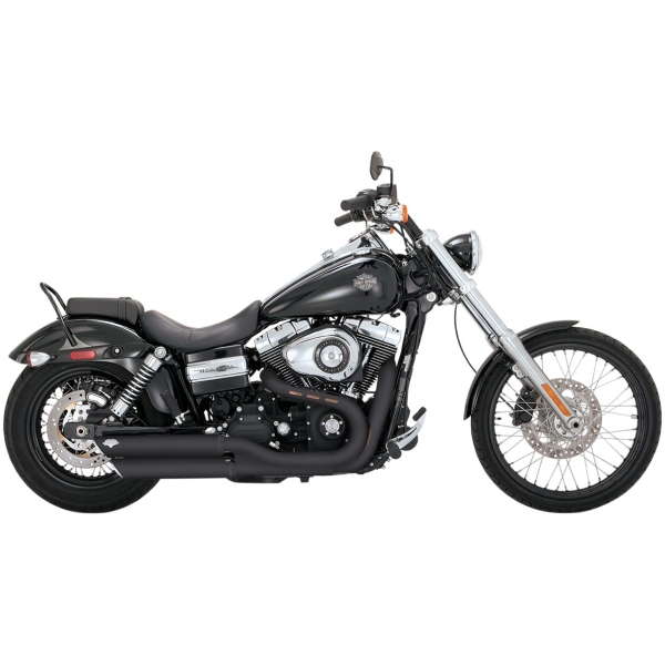 MUFFLER TWIN SLASH 3" BLACK
