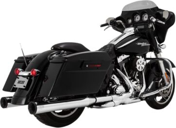MUFFLERS ELIMINATOR 400 CHROME BLACK