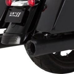 MUFFLER SLIP-ON ELIMINATOR 400 BLACK W/BLACK END CAPS