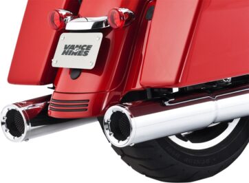 MUFFLER SLIP-ON HI-OUTPUT CHROME