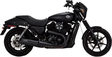 MUFFLER HI-OUTPUT SLIP-ON BLACK - Bild 3