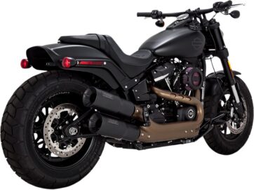 MUFFLER HI-OUTPUT SLIP-ONS MATTE BLACK