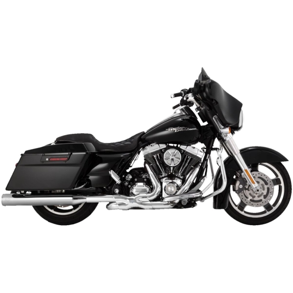 HEADPIPE PWR DUALS CHROME 09-16 TOURING - Bild 2