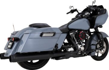 HEADPIPE PWR DUALS BLACK 09-16 TOURING