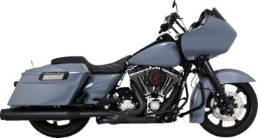 HEADPIPE PWR DUALS BLACK 09-16 TOURING - Bild 2