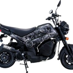 EXHAUST BLK HONDA NAVI
