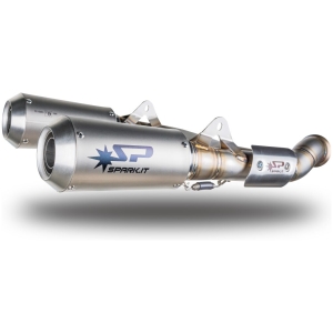 2 MOTO GP SLIP-ON MUFFLER TITANIUM
