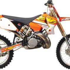 FACTORY FATTY PIPE RAW STEEL KTM