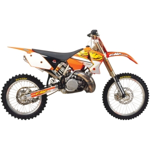 FACTORY FATTY PIPE RAW STEEL KTM