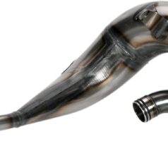 FACTORY FATTY PIPE RAW STEEL HONDA