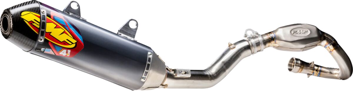S/S ALUM FACTORY 4.1 RCT CARBON CAP SS - KX450F 24-25