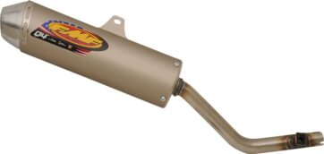 Q4 SLIP-ON MUFFLER ALUMINUM HONDA