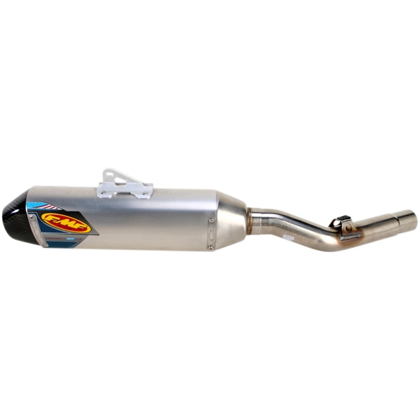 FACTORY 4.1 RCT SLIP-ON MUFFLER S/S ALUMINUM & CARBON NATURAL KAWASAKI