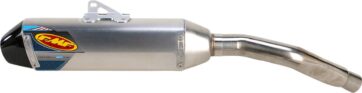 FACTORY 4.1 RCT SLIP-ON MUFFLER S/S ALUMINUM & CARBON NATURAL KAWASAKI