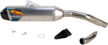 FACTORY 4.1 RCT SLIP-ON MUFFLER S/S ALUMINUM & CARBON NATURAL KAWASAKI - Bild 2