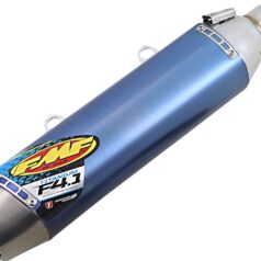 FACTORY 4.1 RCT SLIP-ON MUFFLER TITANIUM BLUE ANODIZED KTM