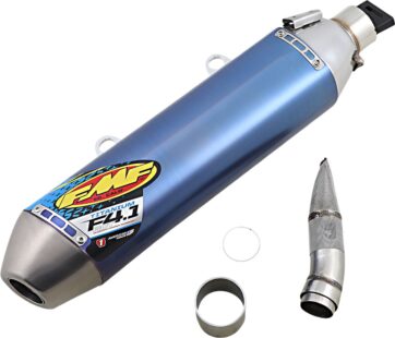 FACTORY 4.1 RCT SLIP-ON MUFFLER TITANIUM BLUE ANODIZED KTM - Bild 2