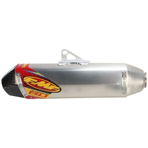 FACTORY 4.1 RCT SLIP-ON MUFFLER S/S ALUMINUM & CARBON NATURAL KAWASAKI