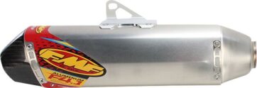 FACTORY 4.1 RCT SLIP-ON MUFFLER S/S ALUMINUM & CARBON NATURAL KAWASAKI