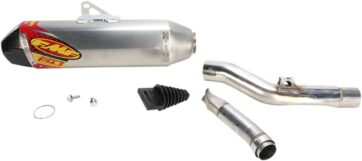 FACTORY 4.1 RCT SLIP-ON MUFFLER S/S ALUMINUM & CARBON NATURAL KAWASAKI - Bild 2