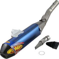MUFFLER FACTORY 4.1 RCT TITANIUM ANODIZED SL (Slip-On) W/ CARBON CAP