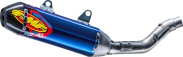 MUFFLER ANODIZED TITANIUM FACTORY 4.1 RCT CARBON CAP KX450F